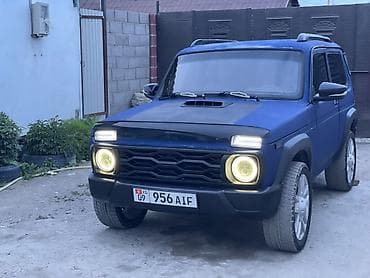 тулпар мото: ВАЗ (ЛАДА) 4x4 Niva: 2009 г., 1.7 л, Кол менен иштөөчү, Бензин, Жол тандабас — 3