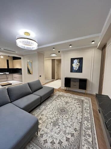 сниму квартиру кызыл аскер 1 комнатный без посоленя: 3 комнаты, 108 м², Элитка, 3 этаж, Дизайнерский ремонт — 1