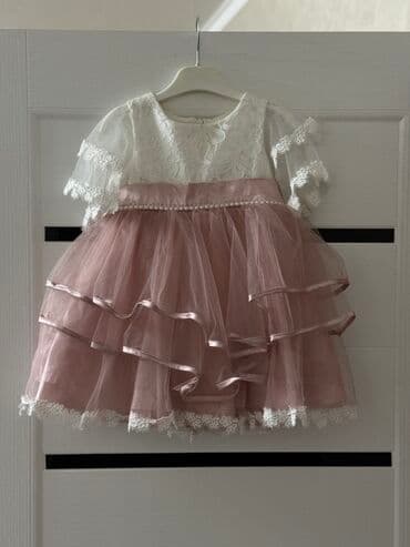 караоке микрофон детский: Детское платье, цвет - Розовый — 1