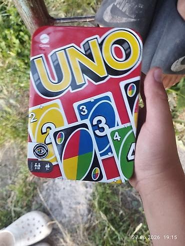 Спорт и хобби: UNO — классическая карточная игра в металлической коробке от Mattel — 2