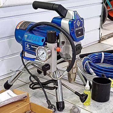 краска пулизатор: Безвоздушный аппарат для покраски, Б/у — 2