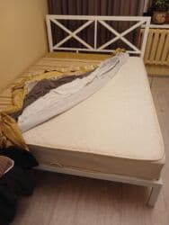 бу матрассы: Матрас lina двуспальный 150х200, б/у в очень хорошем состоянии — 3