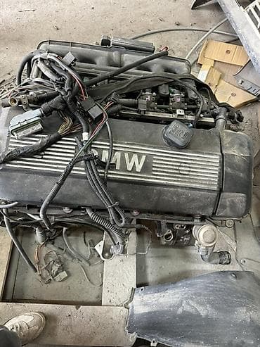 Двигатель BMW в сборе м54 б25 полный комплект привозной