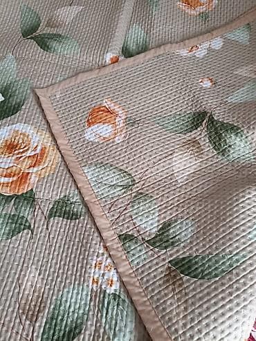 плед покрывало: Покрывало для кровати, Синтепон, Лето, Фактурный — 2