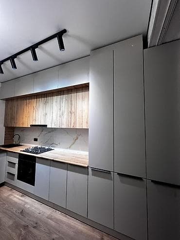 Изоляциялык материалдар: Ашкана гарнитуру, Жаңы, түсү - Боз, ДСП, Акысыз жеткирүү — 2