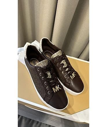 michael: Кроссовки, 37, Michael Kors, Б/у, цвет - Коричневый, Самовывоз, Бесплатная доставка, Платная доставка — 1