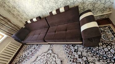 угловой диван на кухню недорого: Продаём диван в хорошем состоянии, есть подушки 6х, подробную — 5