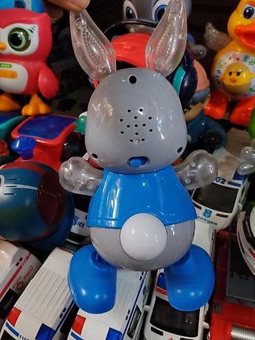 Интерактивная игрушка «Зайчик» с подсветкой и звуком. - Материал — 2