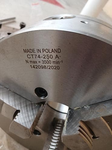 кастум шым: Полский Токарный патрон д250мм Бизон новый в упаковке шаг рейки 10 — 7