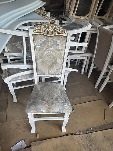 резные табуретки: Стул для зала, Новый, Дерево — 3