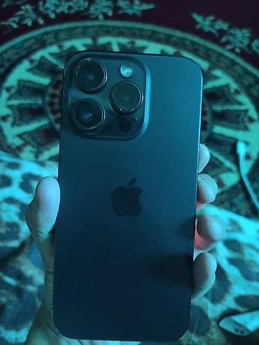 iphone 15 pro max 512gb: IPhone 15 Pro, Б/у, 256 ГБ, Black Titanium, Защитное стекло, Чехол, Кабель, 83 % — 2
