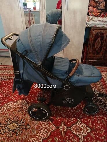 детские спортивные костюмы леопардовые: Коляска, Б/у — 2