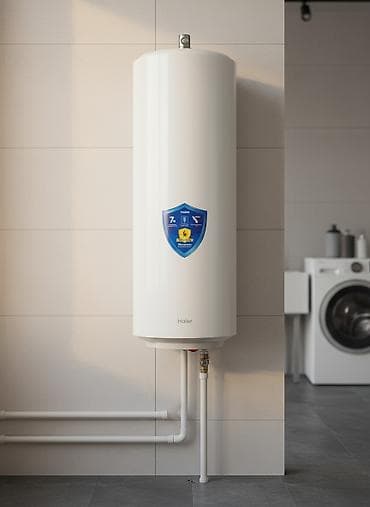 Накопительный водонагреватель Объем бака: 100 л, Haier, Эмалированная сталь, Новый