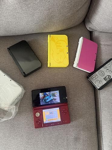 deco e4: Old Nintendo 3DS (red metallic), идеальное состояние, родной кузов — 4