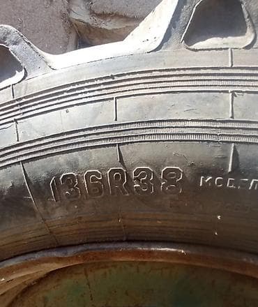Колеса в сборе R <13, Всесезонная, Б/у, 1 шт, С/х техника, Железные