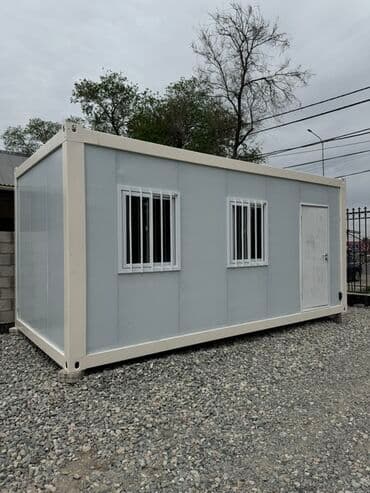 Гаражи: Модульный дом Размер 6×3м — отличное решение для офиса, торговли или — 9