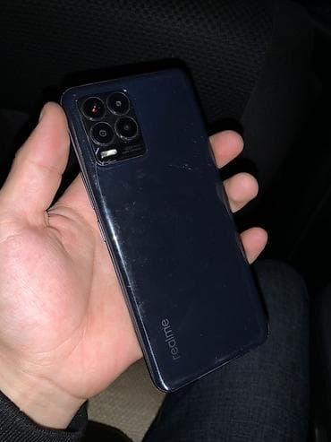 Realme 8 Pro, Б/у, 128 ГБ, цвет - Черный, 2 SIM