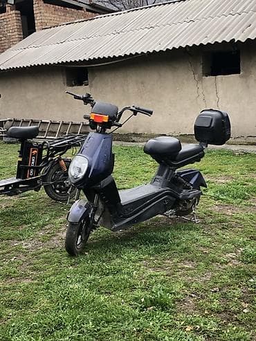 машина электрическая: Электроскутеры (2 шт.) для города и дачи 1) Электровелосипед-скутер — 6