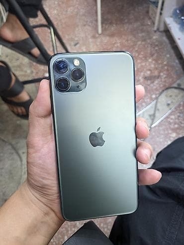обмен айфон 11: IPhone 11 Pro, Б/у, 256 ГБ, Matte Midnight Green, 72 % — 1