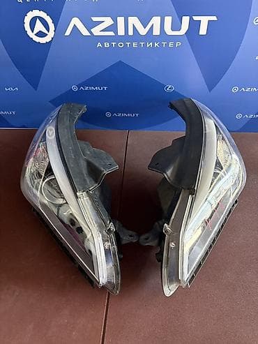 Автозапчасти: Комплект передних фар Hyundai Б/у, Оригинал, Корея — 2