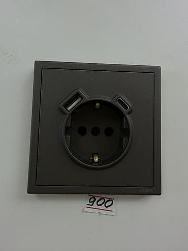 Розетка, С USB, Встроенные, 1 гнездо