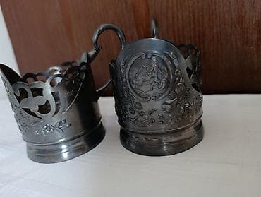 Подстаканники металлические "Богдан Хмельницкий" (набор 2 шт.) -