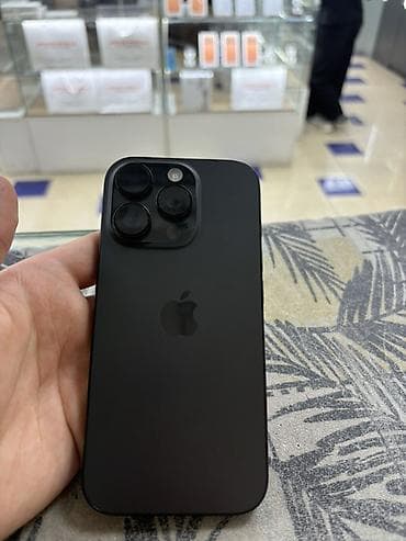 титана: IPhone 15 Pro Max, Black Titanium, 98 % — 1