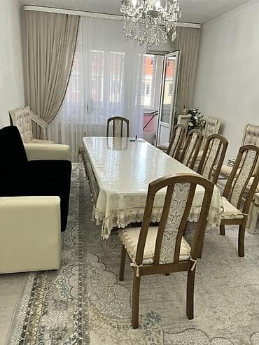 б у стол со стульями для кухни: Стол и стул для зала, Б/у, цвет - Коричневый — 5