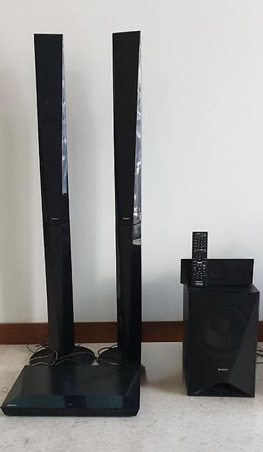 Наушниктер: Домашний кинотеатр Sony SS-WSB123. • Проводной пассивный сабвуфер. • — 3