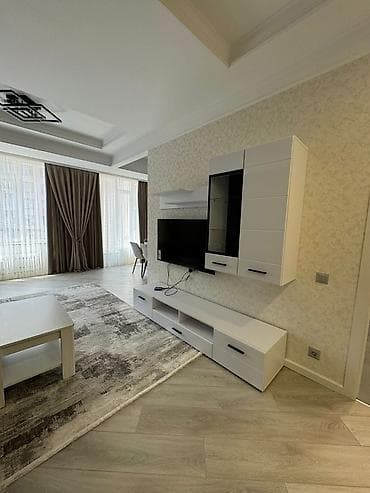 flat osh: Студия, Агентство недвижимости, Парам без детей, от 6 месяцев, С мебелью полностью — 2