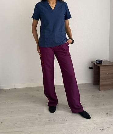 Медицинский комплект (скраб) лавандового цвета - Состоит из верха с — 6