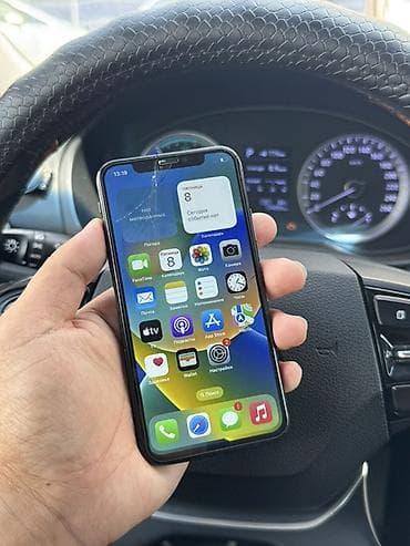 apple x: IPhone X, Б/у, 64 ГБ, Space Gray, Защитное стекло, Чехол, 100 % — 2
