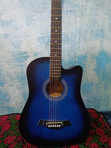 музыкальные инструменты: Акустическая гитара Dastan, форма корпуса дредноут с вырезом (cutaway) — 2