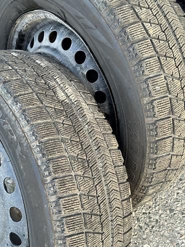 Дөңгөлөктөр монтажда 195 / 65 / R 15, Кыш, Колдонулган, Комплект, Жеңил унаалар, Темир, тешиктери - 5 — 3