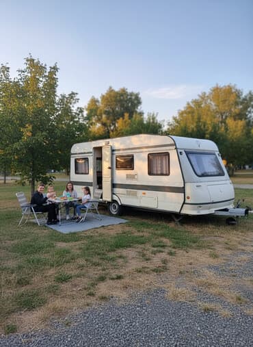 домик на калесах: Прицеп, Б/у — 1