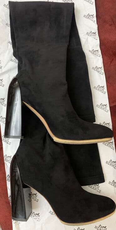 ботфоры: Очень удобные классные ботфорты от бренда HERMES Качество отличное — 4