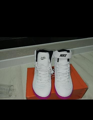 nike: Мужские кроссовки, 42, 42.5, Nike, Новый, цвет - Белый, Бесплатная доставка — 4