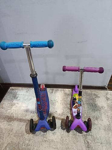 Детский самокат, Трёхколёсный