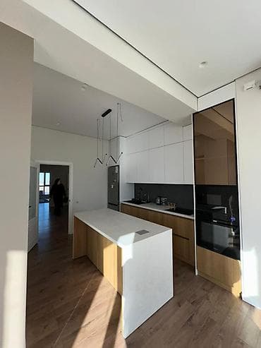 Квартиры: 3 комнаты, 150 м², Асанбай мкр Элитка, 15 этаж, Евроремонт — 1
