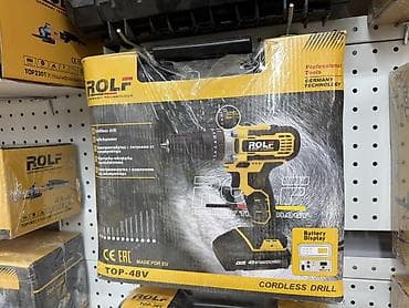 Аккумуляторная дрель-шуруповерт ROLF TOP-48V - Тип: cordless