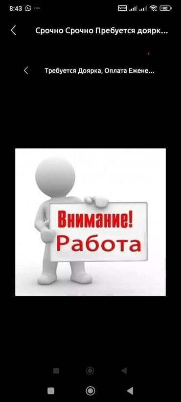 работа в бишкеке швейный цех упаковщик: Талап кылынат Малчы — 1