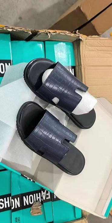 италия обувь: Мужские сандалии, 42, Новый, цвет - Синий — 3