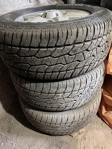 Колпаки: Колеса в сборе 285 / 60 / R 18, Всесезонная, Б/у, Комплект, Внедорожные (АТ/МТ), Литые, отверстий - 5 — 1