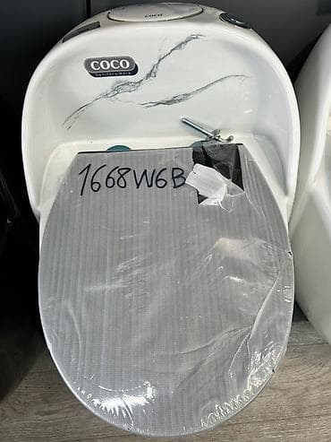 Унитазы и комплектующие: Унитаз-компакт COCO Sanitary Ware, модель 1668 W6B. Особенности: - — 1