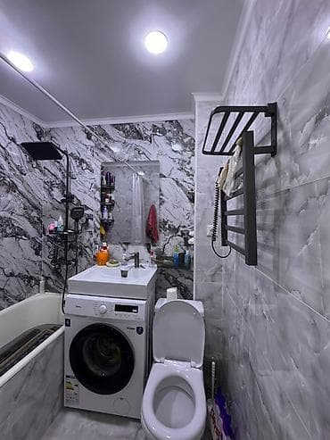 Батирлер: 3 бөлмө, 58 м², Косметикалык ремонт — 7