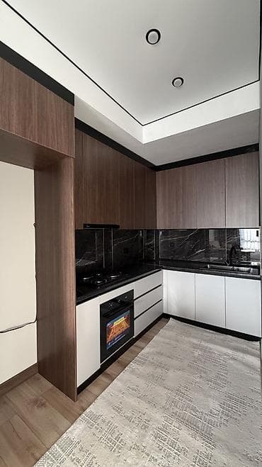 1 бөлмө, 51 м², Манас/Бөкөнбаев Элитка, 9 кабат, Дизайнердик оңдоо