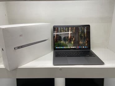 куплю макбук: Ноутбук, Apple, 8 ГБ ОЭТ, Apple M1, 13.3 ", Колдонулган, Жумуш, окуу үчүн, эс тутум SSD — 2