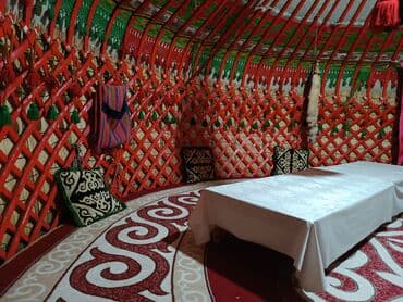 Музыкальные инструменты: Аренда юрты, Каркас Деревянный, 85 баш, Казан, Посуда, С полом — 10