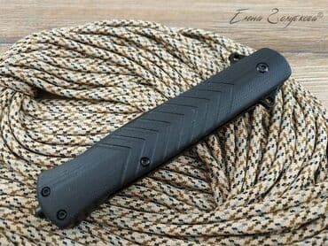 прибор ночного видения для охоты бу: Складной нож VN Pro "Moment", сталь AUS8, рукоять G10 Общая длина — 10