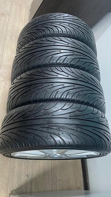 e320 w124: Колеса в сборе 225 / 40 / R 18, Лето, Б/у, Комплект, Легковые, Литые, отверстий - 5 — 4